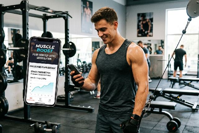 application de musculation